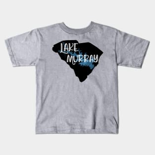 Lake Murray over South Carolina Kids T-Shirt